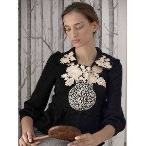 Anthroplogie Leifsdottir heirloom vase cardigan